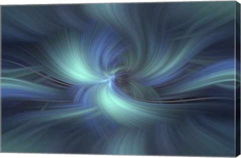 Framed Mystery of Colors Respect for Nature Print