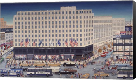 Framed Bloomingdales Dept Store Print