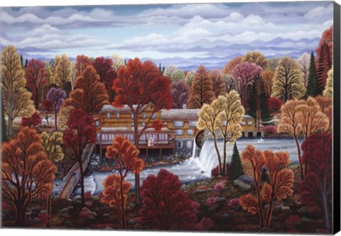 Framed Cobbs Mill Inn Print