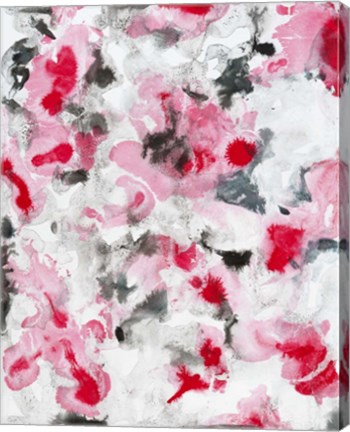 Framed Blushing blooms 2 Print