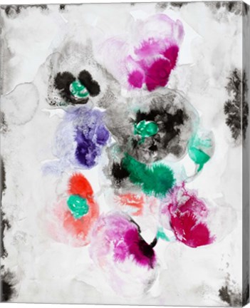 Framed Pansy Play Print