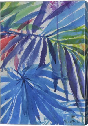 Framed Happy Tropic 1 Print