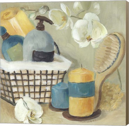 Framed Bathroom Accessories I Print