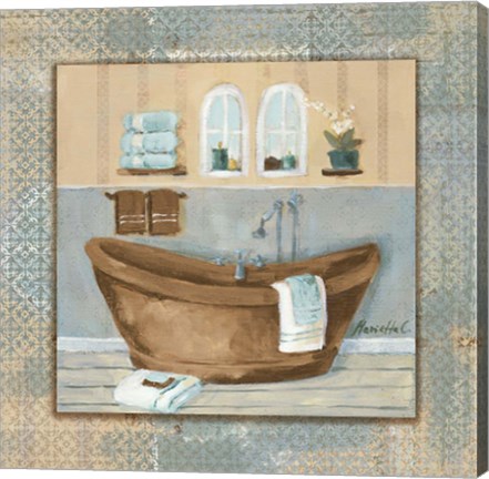 Framed Copper Tub Variation Print