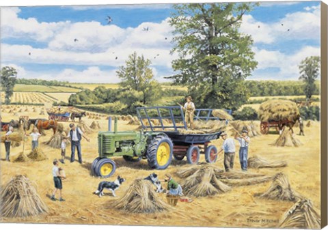 Framed Family Harvest Print