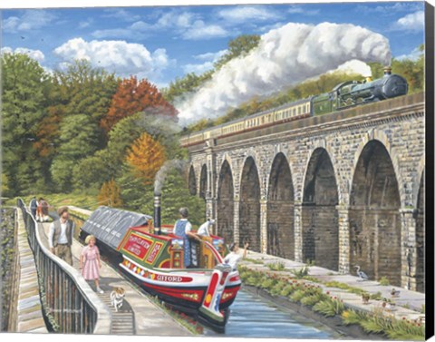 Framed Canalside Memories Print