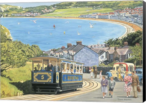 Framed Great Orme, Llandudno Print
