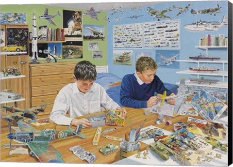 Framed Model Makers Print