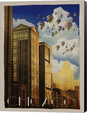 Framed Chicago Summer Print