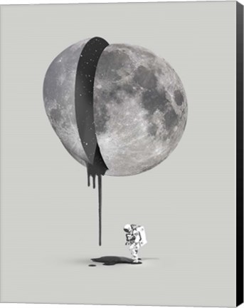 Framed Bleeding Moon Print