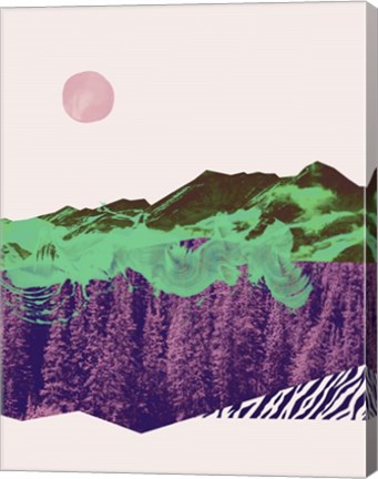 Framed Lost Track Print