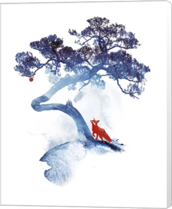 Framed Last Apple Tree Print