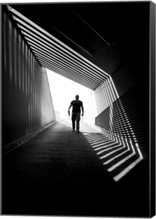 Framed CitySilhouttes 8 Print