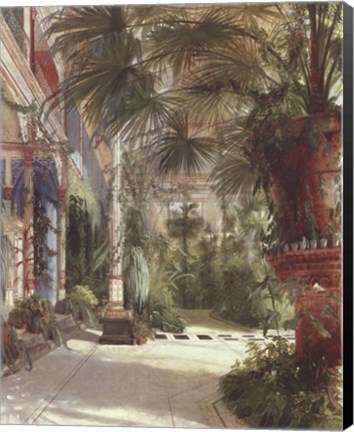 Framed Palm House Print