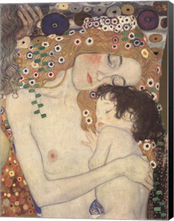 Framed Three Ages (Detail) Print