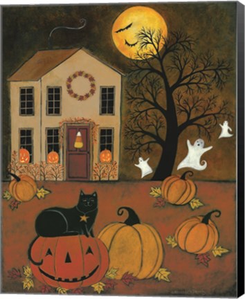 Framed Halloween Night Print