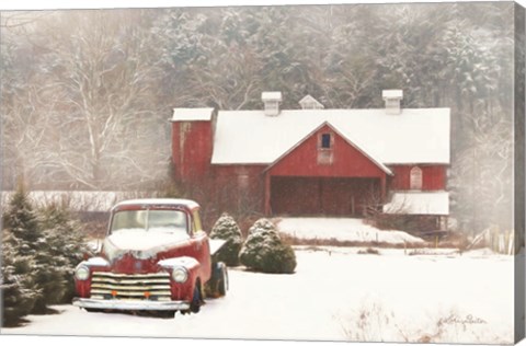 Framed Chevy Country Print