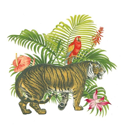 Framed In the Jungle I Print