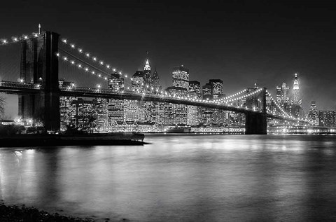 Framed NYC Nights Print