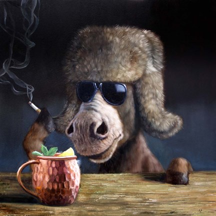 Framed Moscow Mule Print