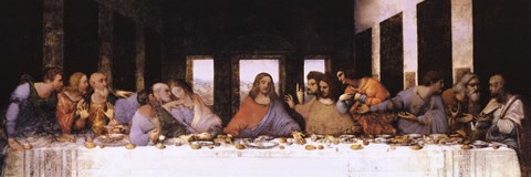 Framed Last Supper Print