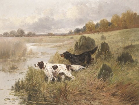 Framed Hunt Print
