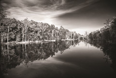 Framed Glassy Creek Print