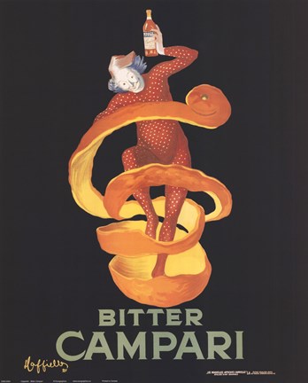 Framed Bitter Campari Print