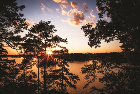 Framed Saluda Bluff Sunset Print