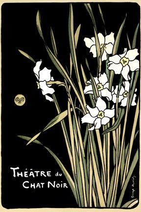 Framed Theatre Du Chat Noir Print