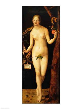 Framed Eve, 1507 Print
