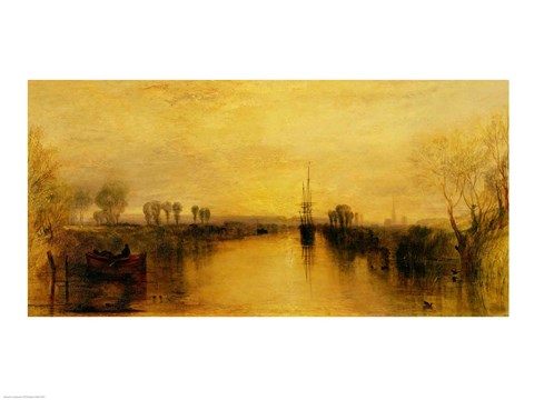 Framed Chichester Canal, c.1829 Print