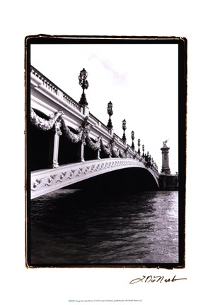 Framed Along the Seine River I Print