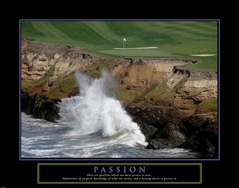 Framed Golf-Passion Print