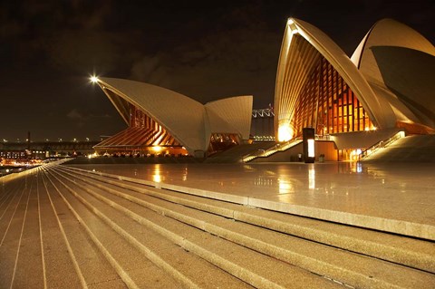 Framed Australia, New South Wales, Sydney Opera House Print