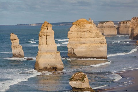 Framed Coastline, 12 Apostles, Great Ocean Road, Port Campbell NP, Victoria, Australia Print