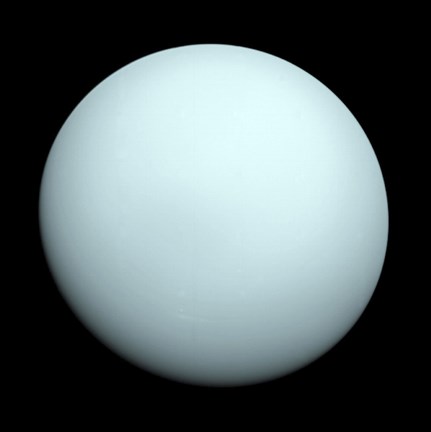Framed Planet Uranus Print
