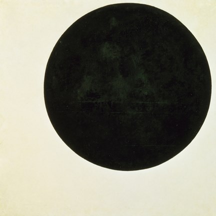 Framed Black Circle, c. 1923 Print