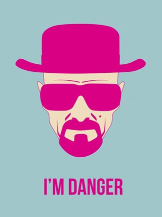 Framed I&#39;m Danger 2 Print