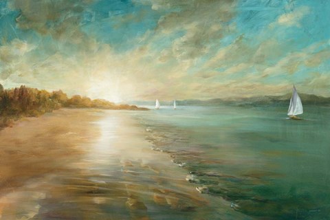 Framed Coastal Glow Print