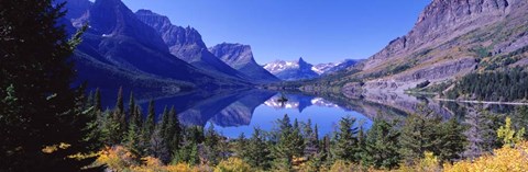 Framed Glacier National Park, MT Print