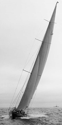 Framed Sailboat Racing, 1934 (Detail) Print