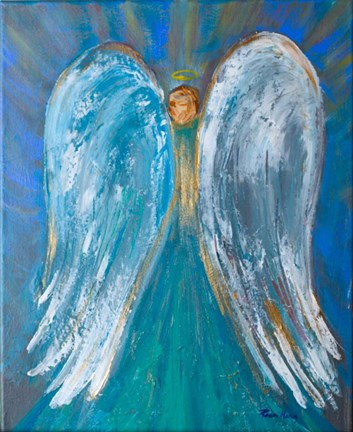 Framed Dream Angel Wings Print