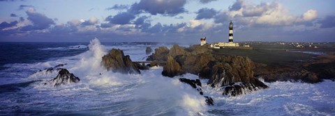 Framed Le Creac&#39;h, Bretagne Print