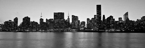 Framed Midtown Manhattan Skyline, NYC 1 Print