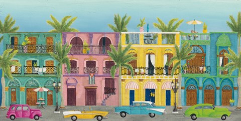 Framed Havana I Print