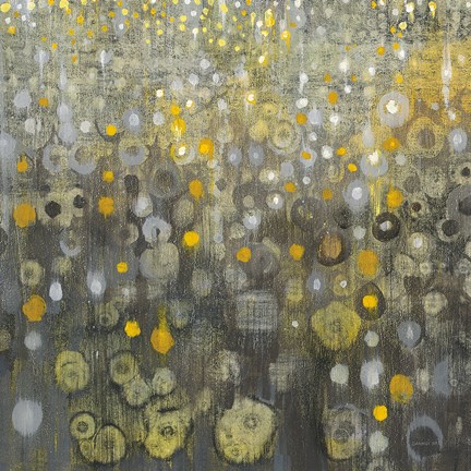 Framed Rain Abstract V Print