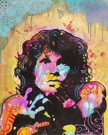 Framed Jim Morrison 3 Print