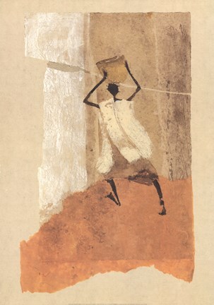 Framed Man with a Calabash Print