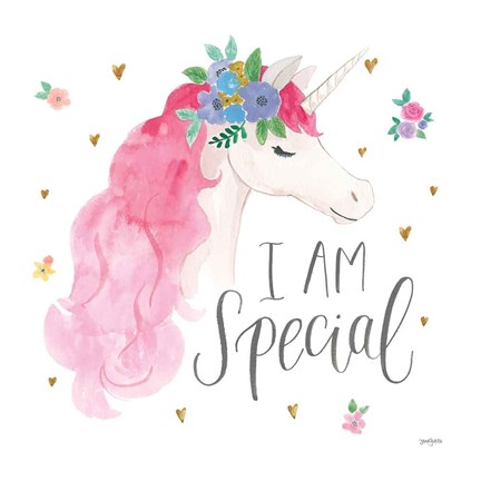 Framed Magical Friends III Print